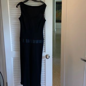 Midi, formal black dress
